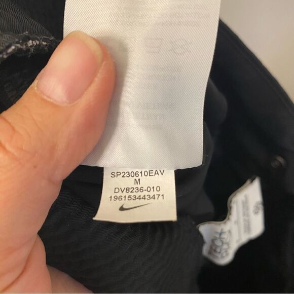 Nike Dri-FIT Tech Pack High-Waisted Joggers Black Trousers women’s  gorpcore M - Picture 13 of 16